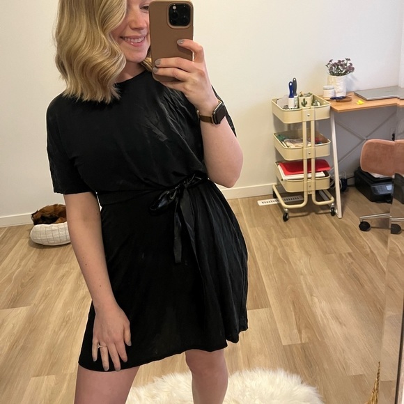 Anthropologie Dolan Collection T-Shirt Tie Dress - Picture 12 of 12